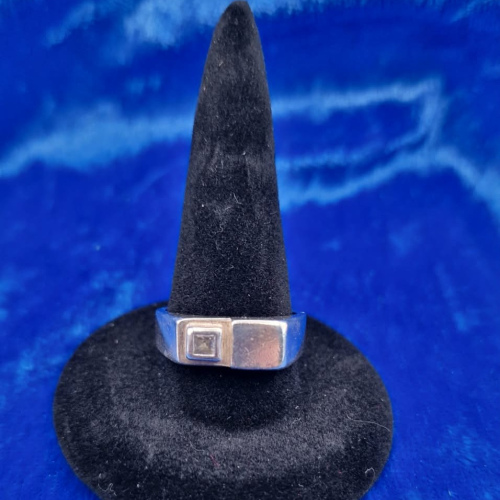 Ring size N with CZ stone 