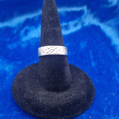 Ring size J  Engraved 