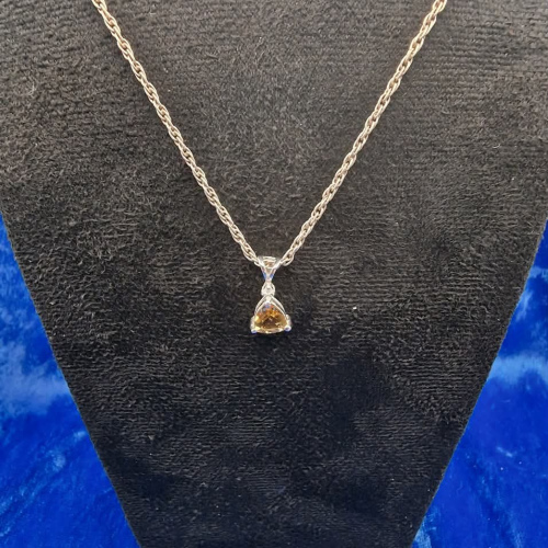 Necklace with pendant rope 18"