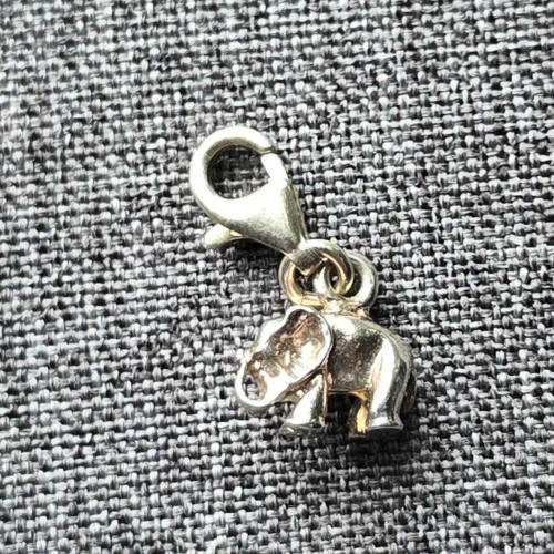 Elephant Charm clip on