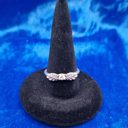 Ring size L 1/2 (52) Pandora Sparkling Angel Wings