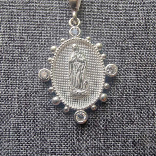 The Miraculous Medal Pendant (Virgin Mother)
