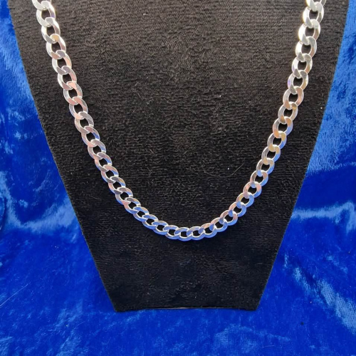 Necklace 24" curb link